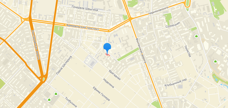 Одесский областной клинический медицинский центр (Больница водников). Карта: 2ГИС