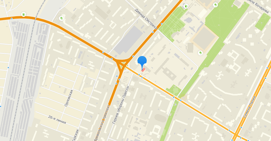 Консультативно-диагностический центр №29 на Академика Заболотного. Карта: 2ГИС