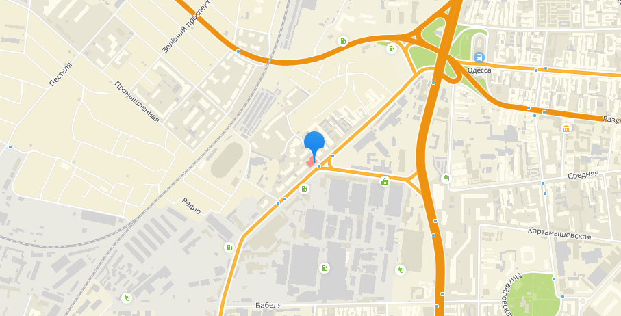 Детская поликлиника №7 на Бугаевской. Карта: 2ГИС