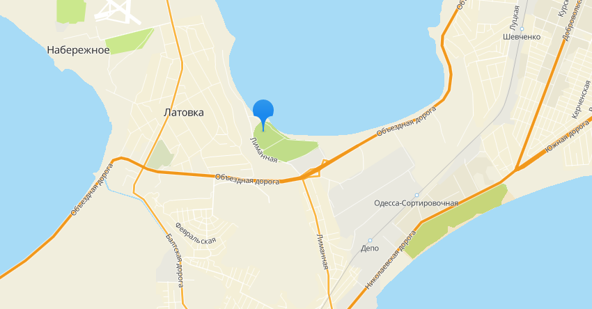 Курорт "Куяльник". Карта: 2ГИС