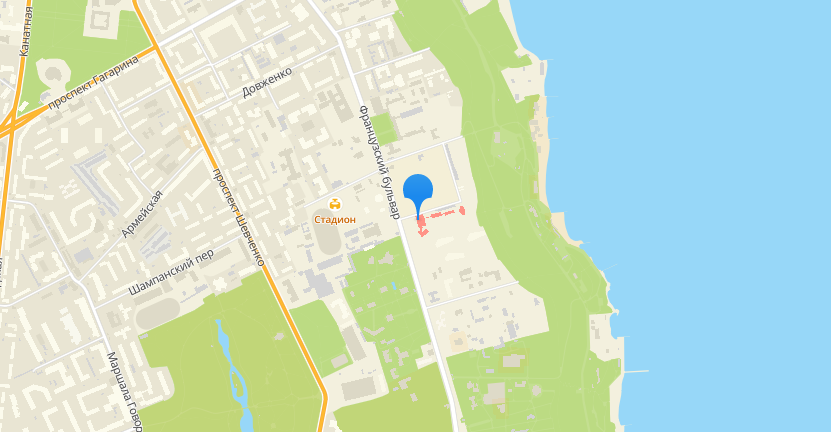 Санаторий "Белая Акация". Карта: 2ГИС