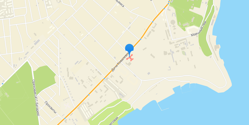 Детский санаторий "Зеленая горка". Карта: 2ГИС