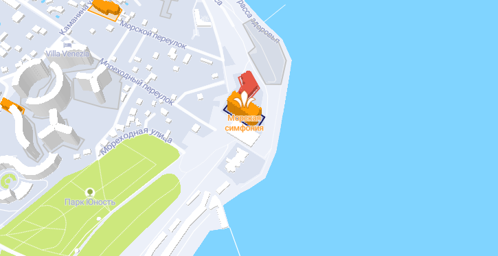 ЖК "Морская симфония". Карта: "ЛУН"