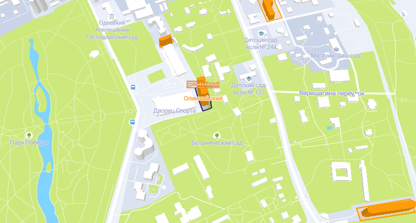 ЖК "Олимпийский". Карта: "ЛУН"