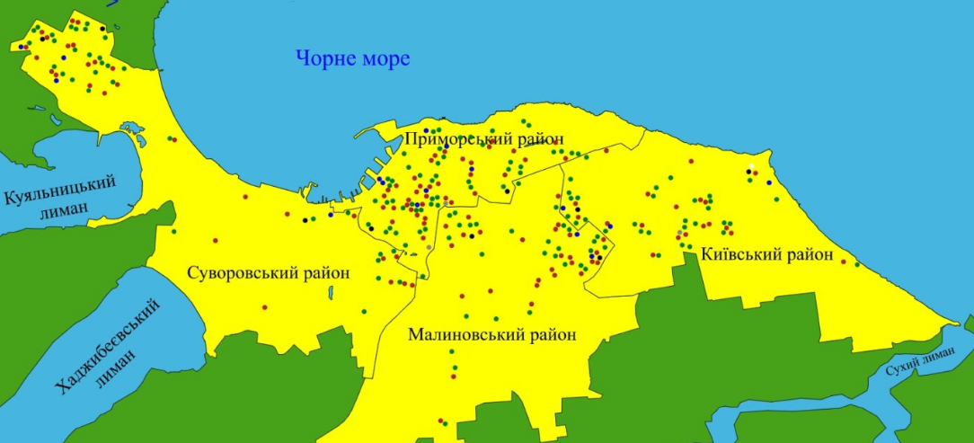 В Одессе создали интерактивную карту учебных заведений. Фото: городской совет