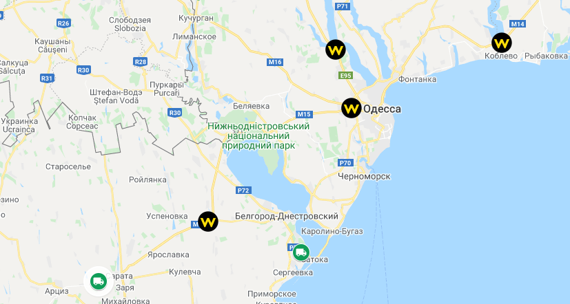 В Одесской области установили три системы взвешивая авто в движении. Скриншот: Weigh in Motion in Ukraine