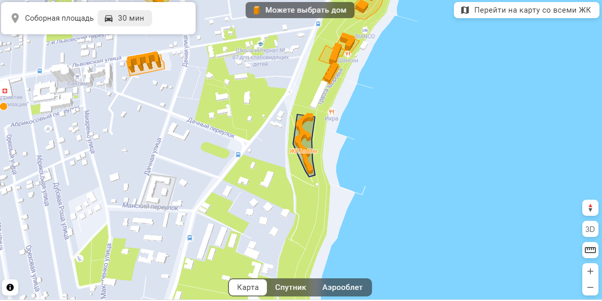 На 13-й станции Фонтана запретили строить жилой комплекс La Mer. Фото: ЛУН