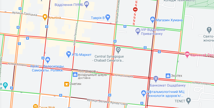Скрин: Google Map