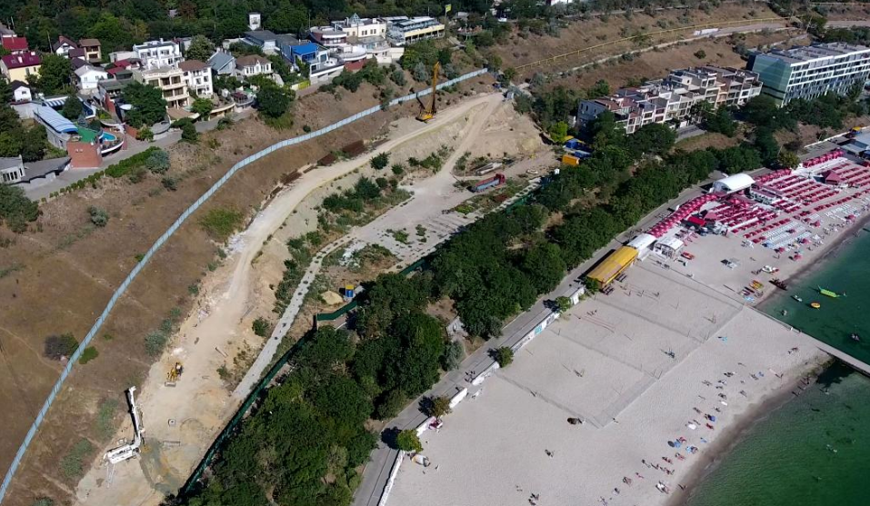 Расположение будущего жилого комплекса La Mer. Карта: "ЛУН"