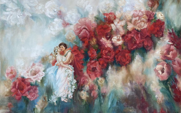 Работа художницы Анны Евстратенко