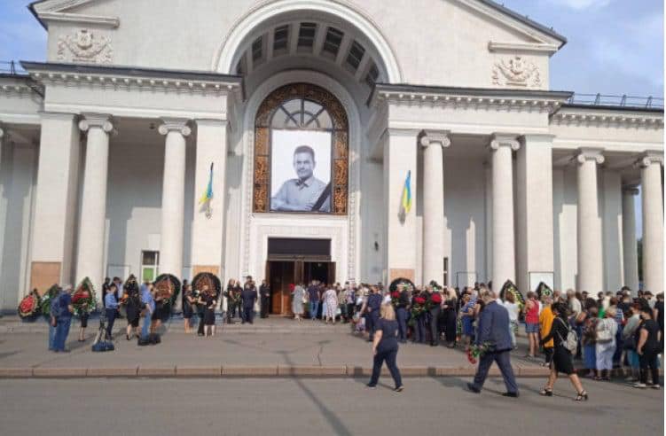 Прощание с Павловым - фото: fb Вадим Рабинович