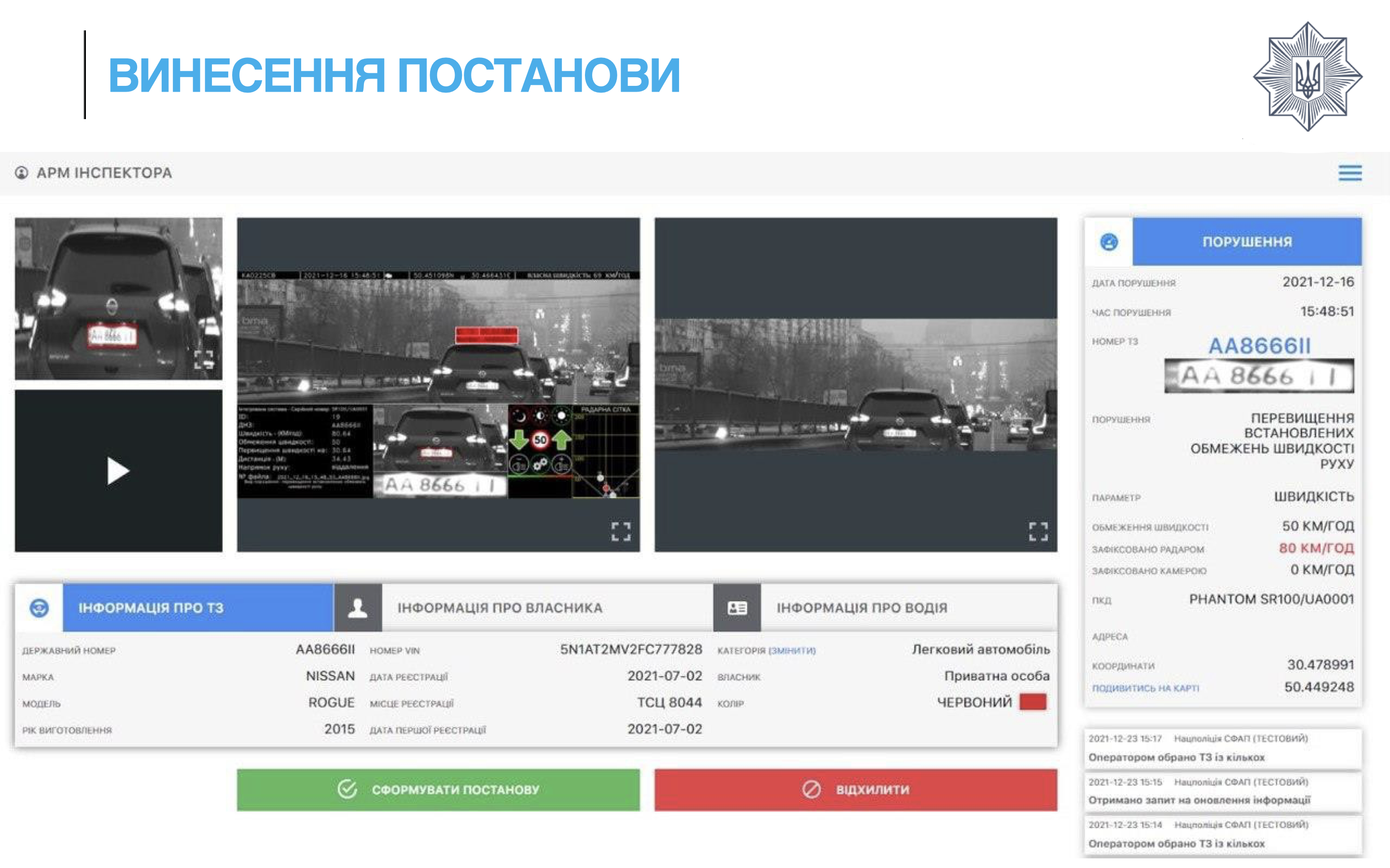 25 января на дороги Украины выезжают фантомные патрули &mdash; как они выглядят.