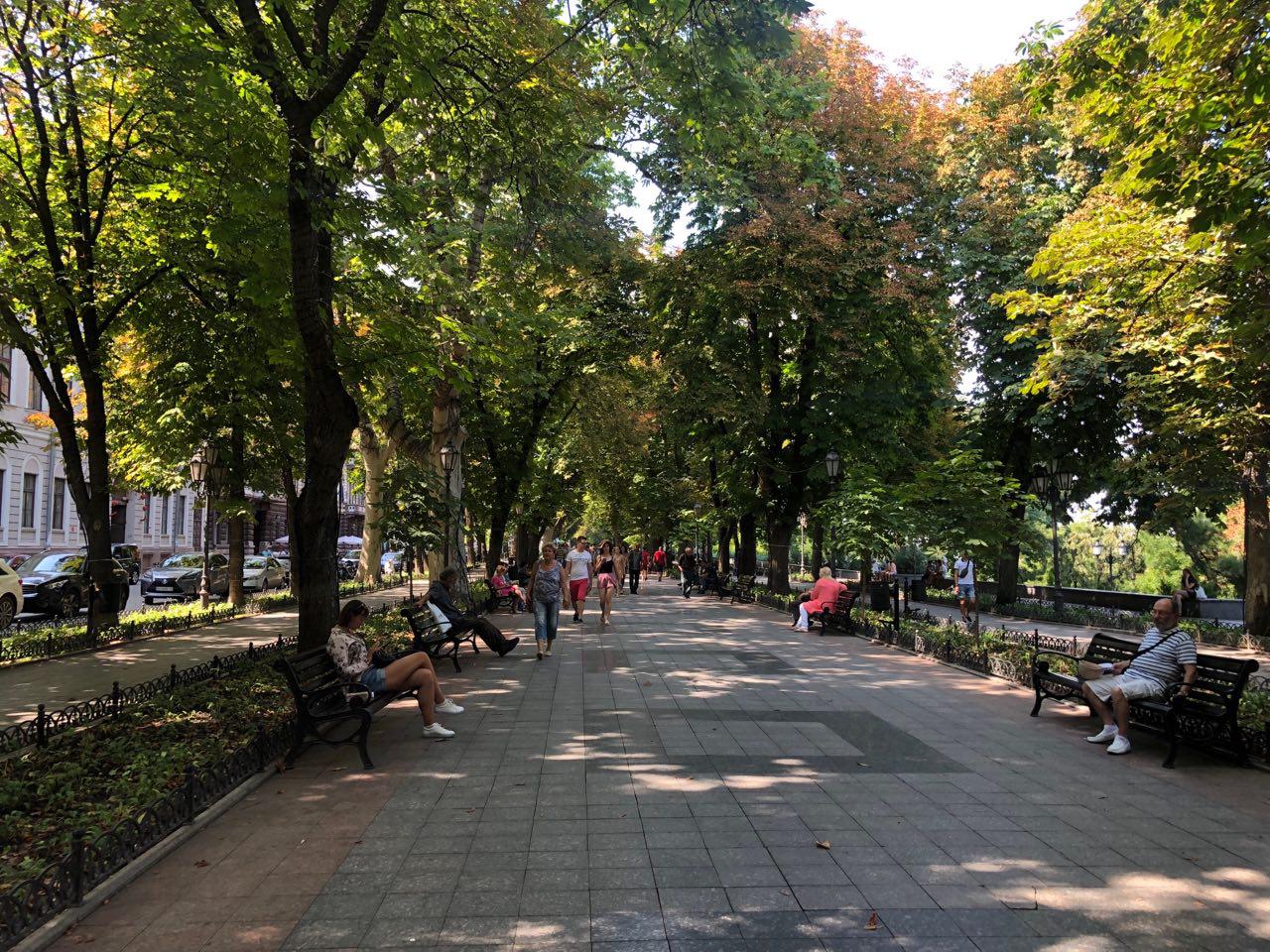 Приморский бульвар. Фото: Горецкая Наталия