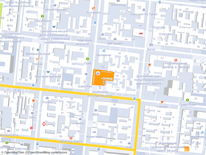 Компания "Пространство" начала продажу квартир на Ришельевской, 47. Карта "ЛУН"