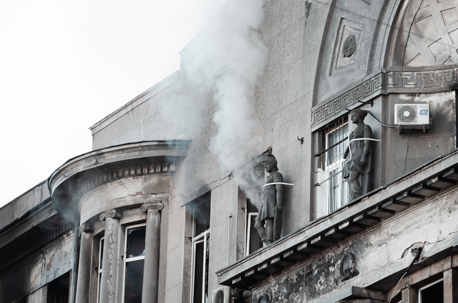 Горевший дом Асвадурова, 2019 год. Фото: Лоция