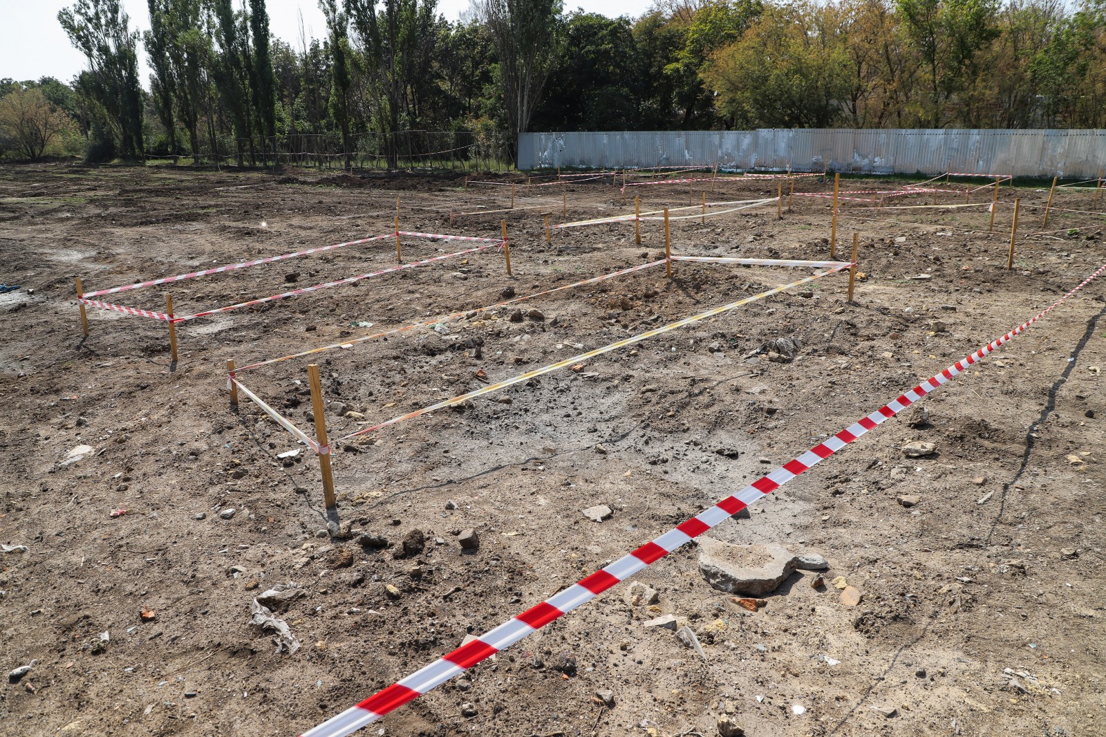 Раскопки массовых захоронений. Фото: Одесский горсовет