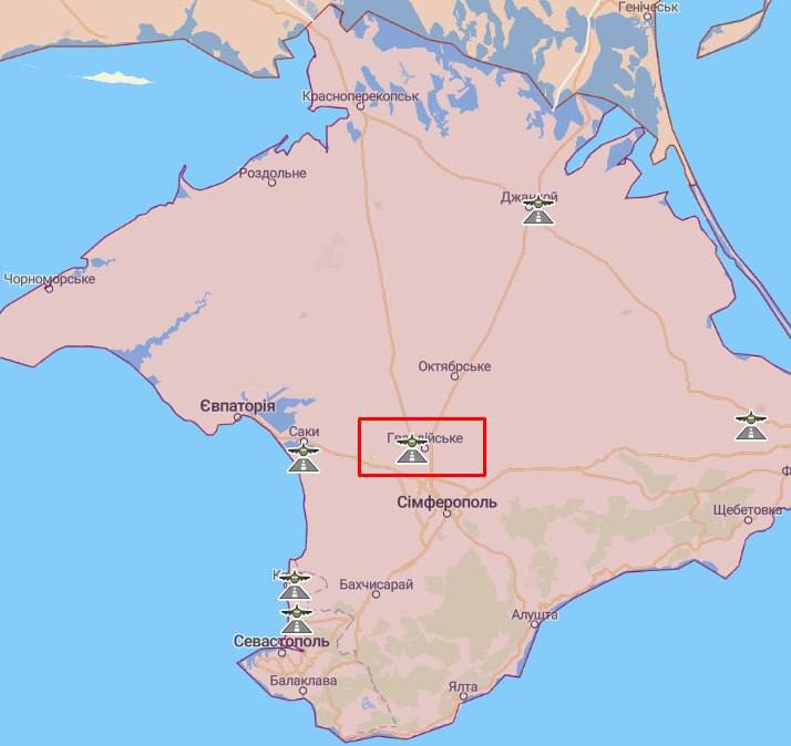 На военном аэродроме РФ под Симферополем произошли взрывы &ndash; СМИ.