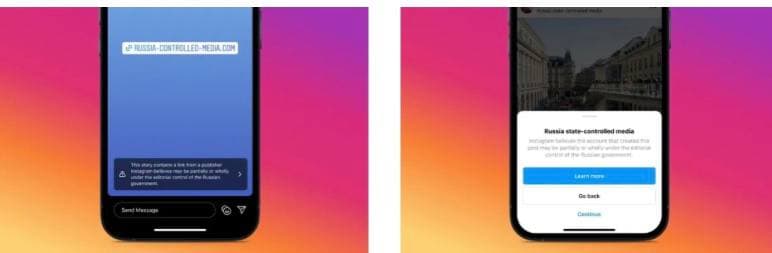 Instagram скроет подписки и подписчиков российских и украинских пользователей.