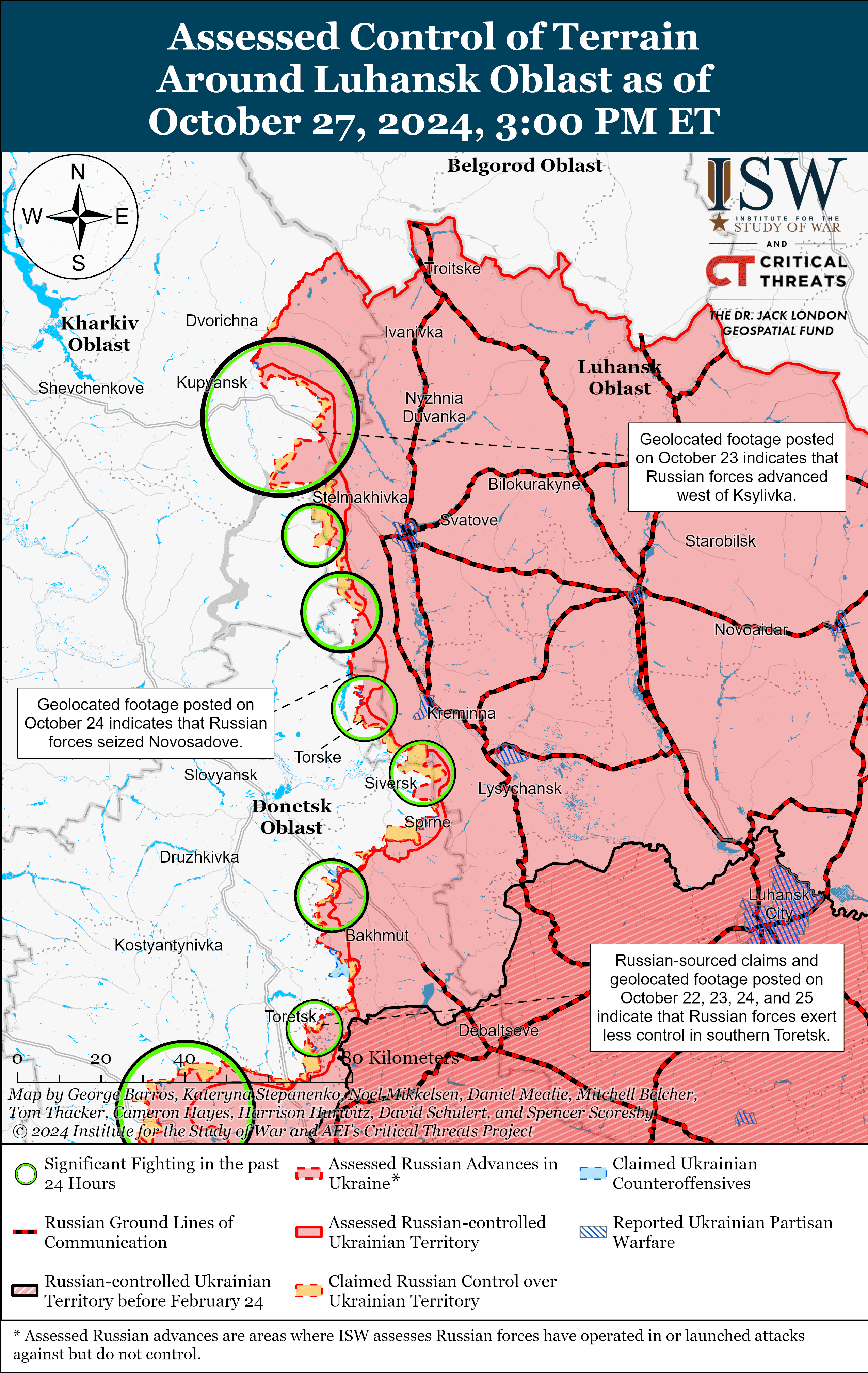 Карта боевых действий в Украине 28 октября фото 4 3