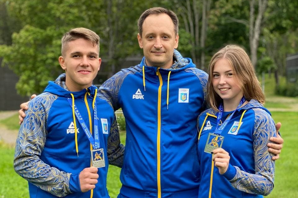 Арианда Панчук и Ярослав Федоров. Фото: noc-odessa.org.ua