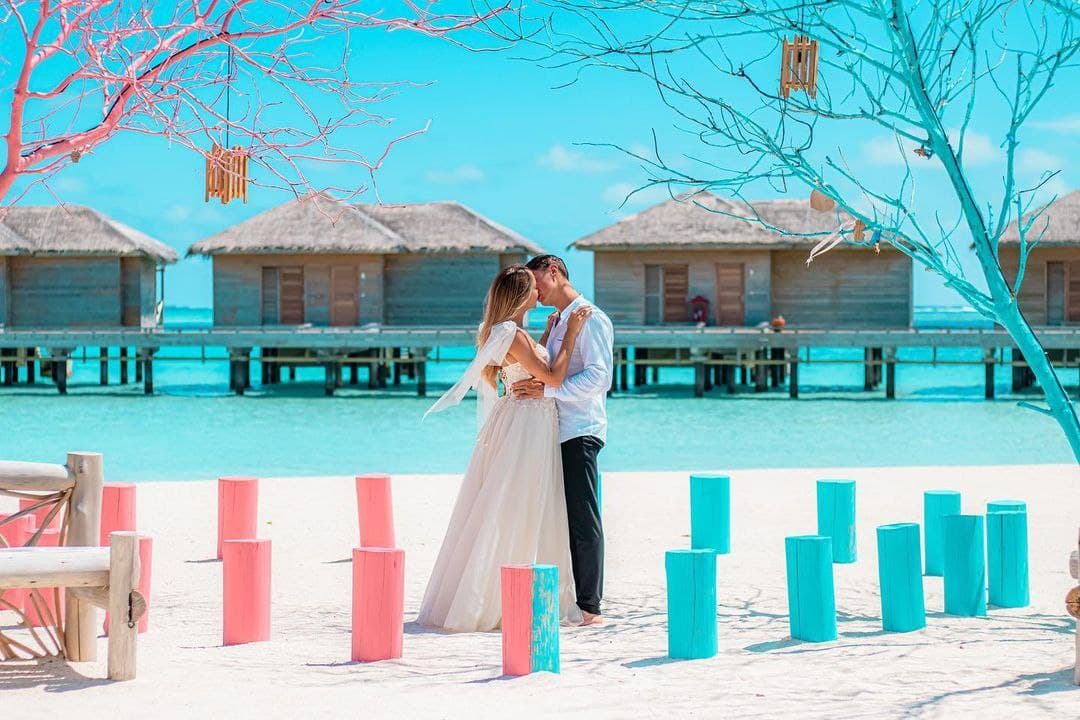 Анжелика Терлюга со своим мужем Владимиром Зарецким. Фото instagram.com/anzhelika_terliuga