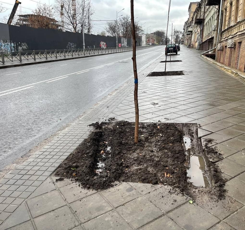 В Одессе "утонул" спуск Маринеско.