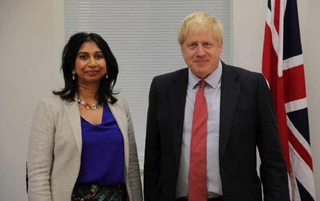 Генпрокурор Британии Суэлла Браверман может заменить Джонсона.