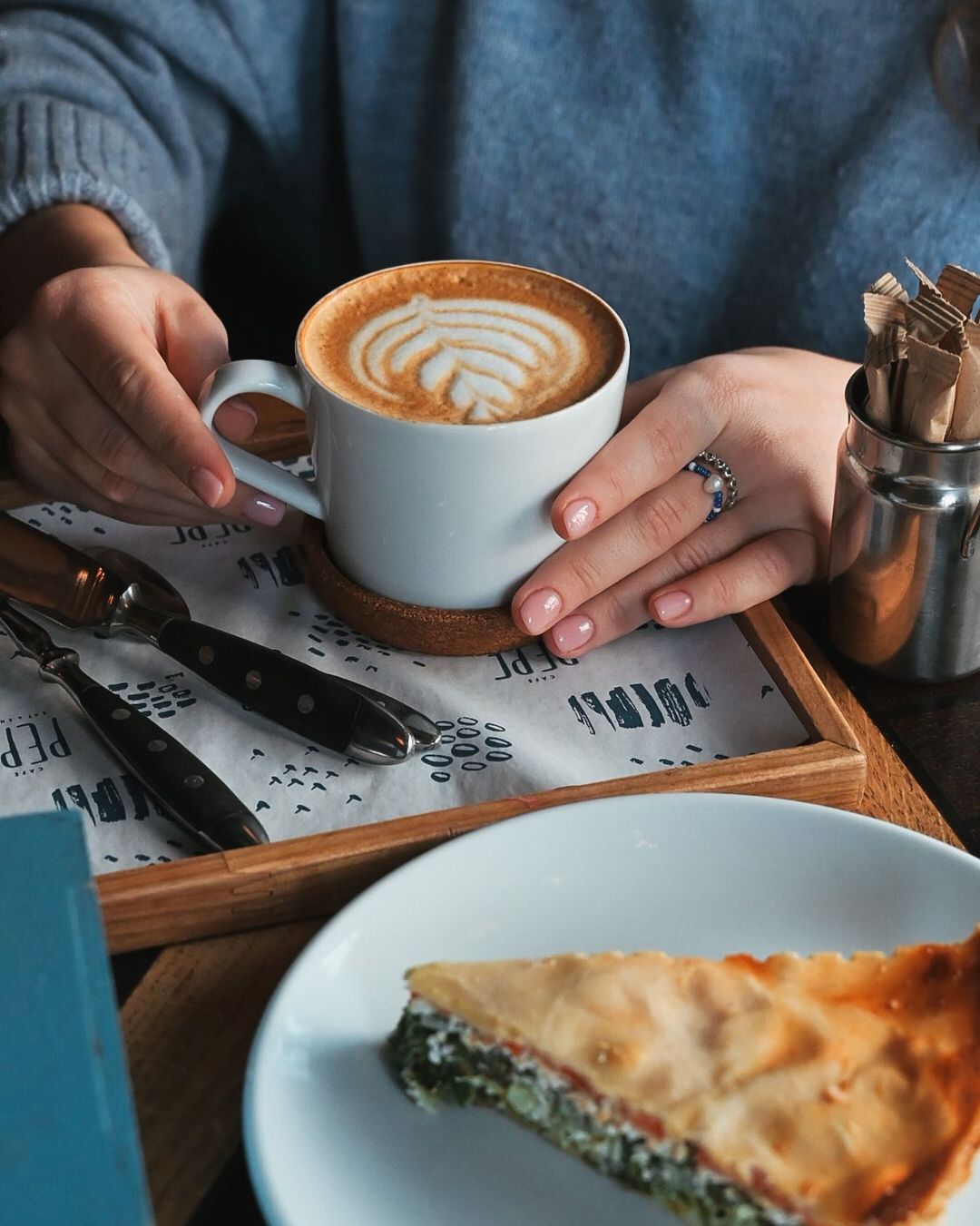 Завтрак в Pepe Cafe.