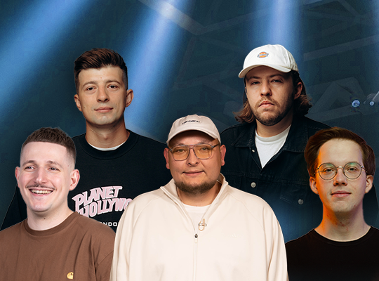 Коміки, які виступатимуть на концерті "Розгони від бродячого".