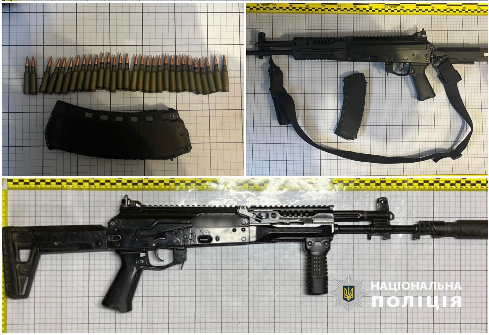 Оружие, задекларированное в Одесской области.