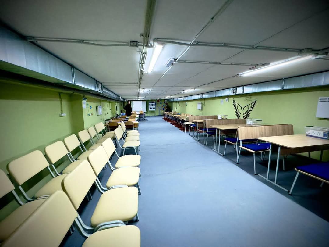 Бомбосховище в одеському дитячому садочку.