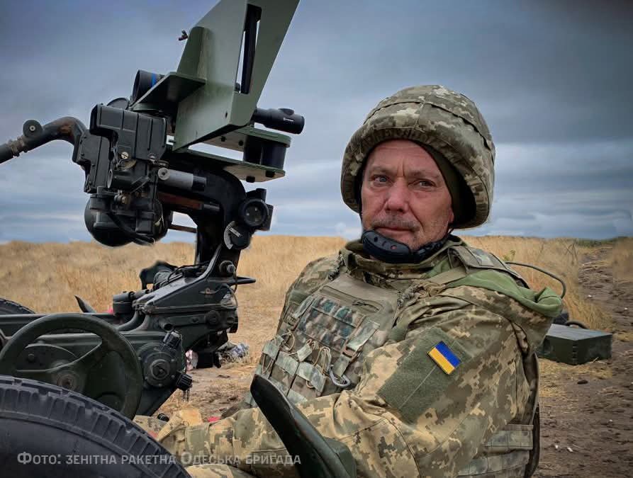 Военнослужащий Игорь, сбивший два "Шахеда" над Одесчиной ночью 2 октября 2025 года.