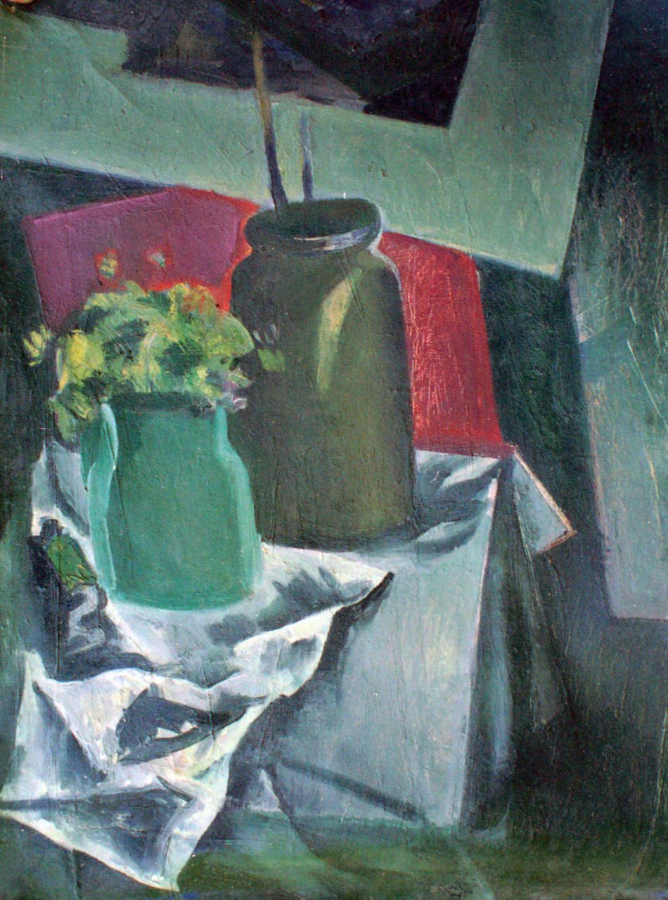 Василий Рябченко. "Натюрморт", полотно, масло, 1975 год