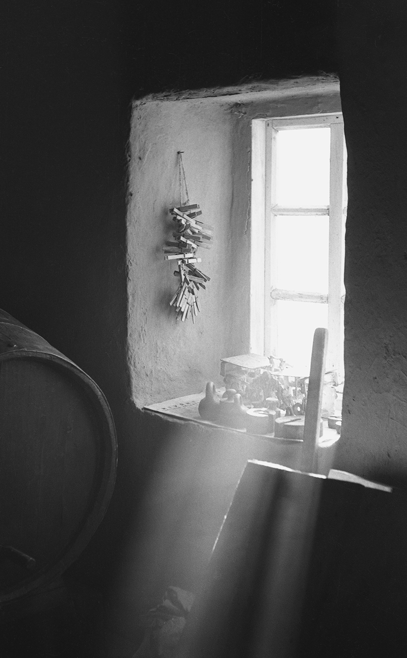 Василий Рябченко. "Летняя кухня" (село Краснознаменка, Одесская область), фотография, 1978 год