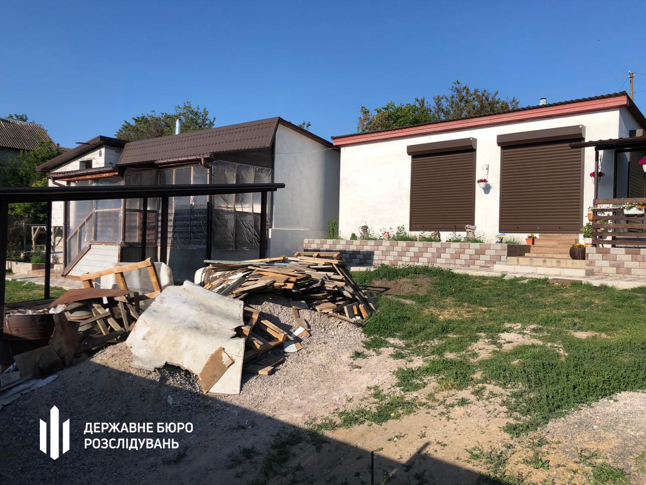 Имение, которое бойцы возводили для фигуранта.