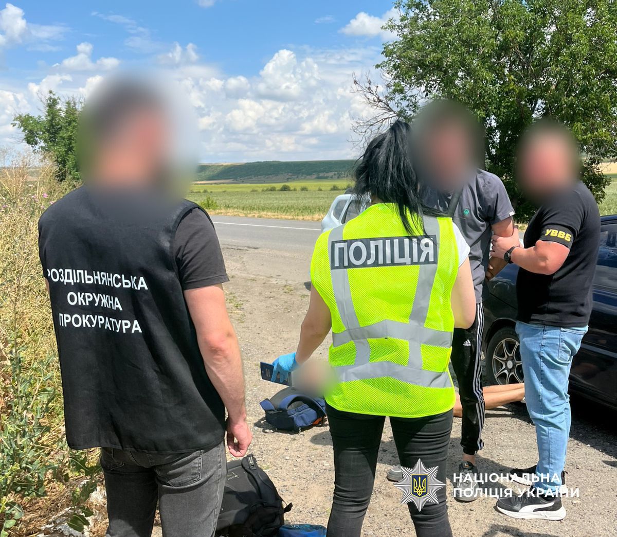 Затримання молодика, який намагався підкупити прикордонника.