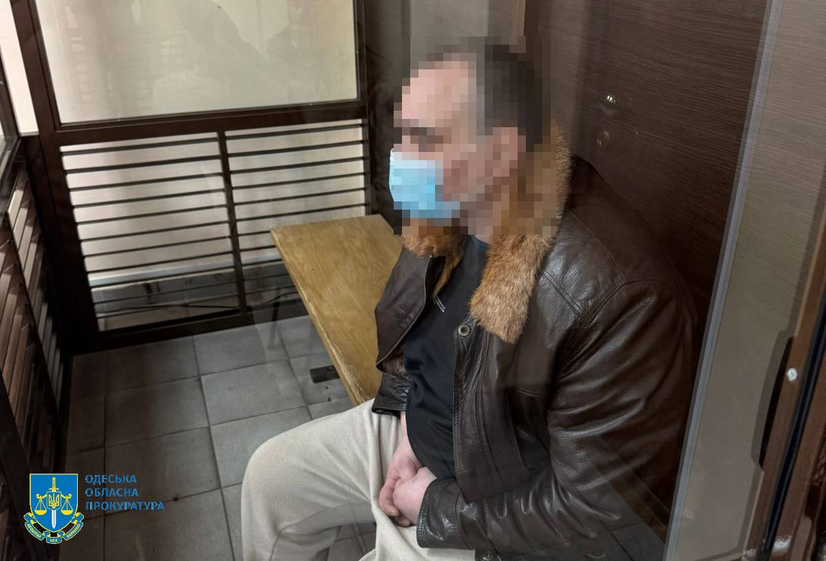 Задержанный поджигатель.