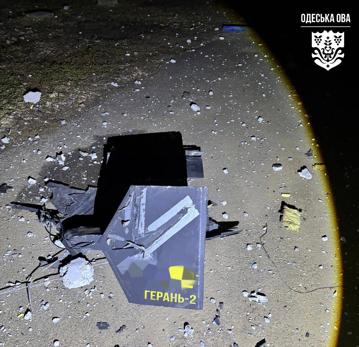 Последствия ночной атаки на Одесскую область.