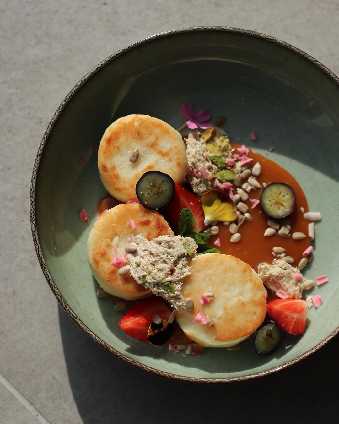 Сырники в кофейне Kava & Cava.