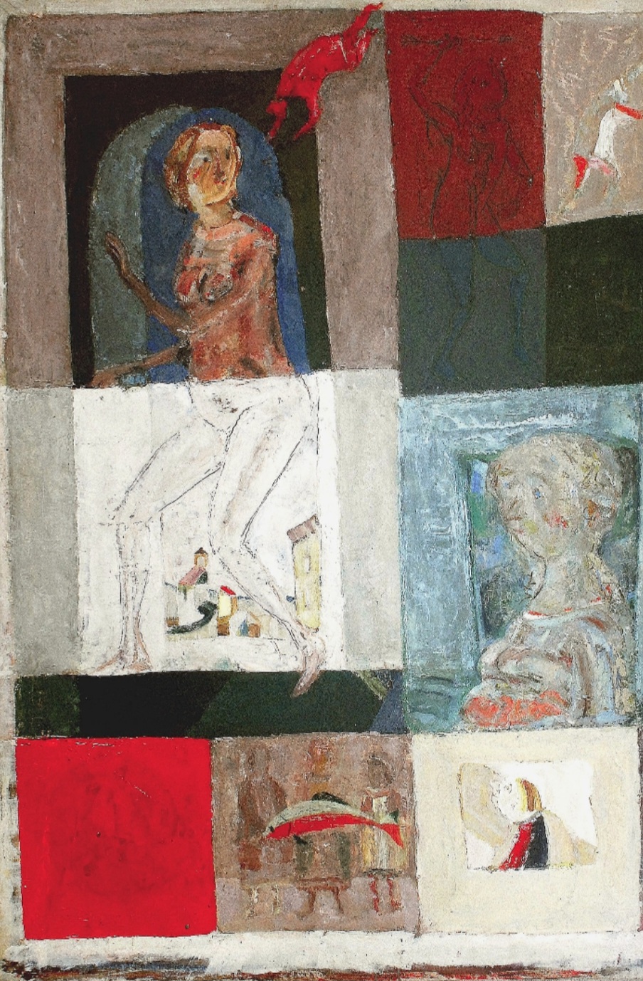 Виктор Маринюк. "Многочастник", 96&times;65 см, холст, масло, 1980 год (Одесский национальный художественный музей)