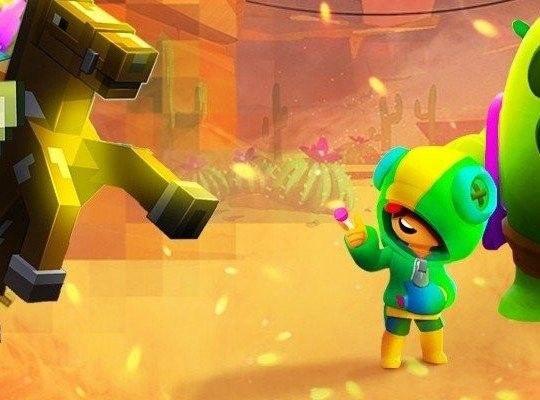 Интерактивное шоу "Minecraft против Brawl Stars".