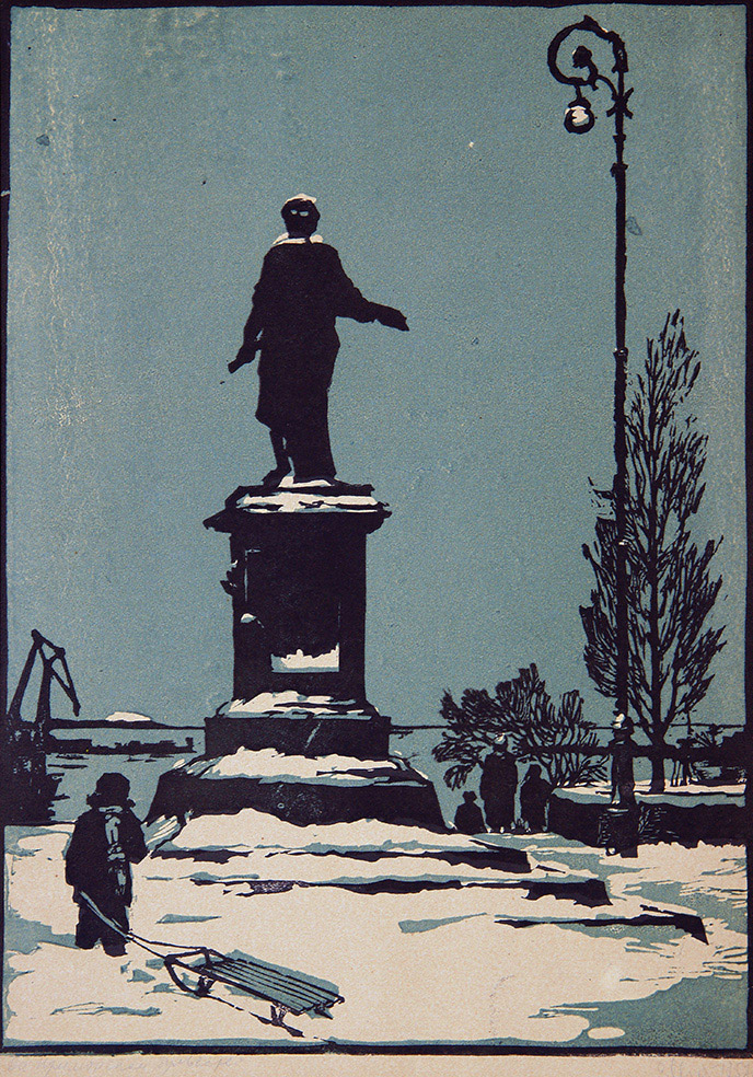 На Приморському бульварі.