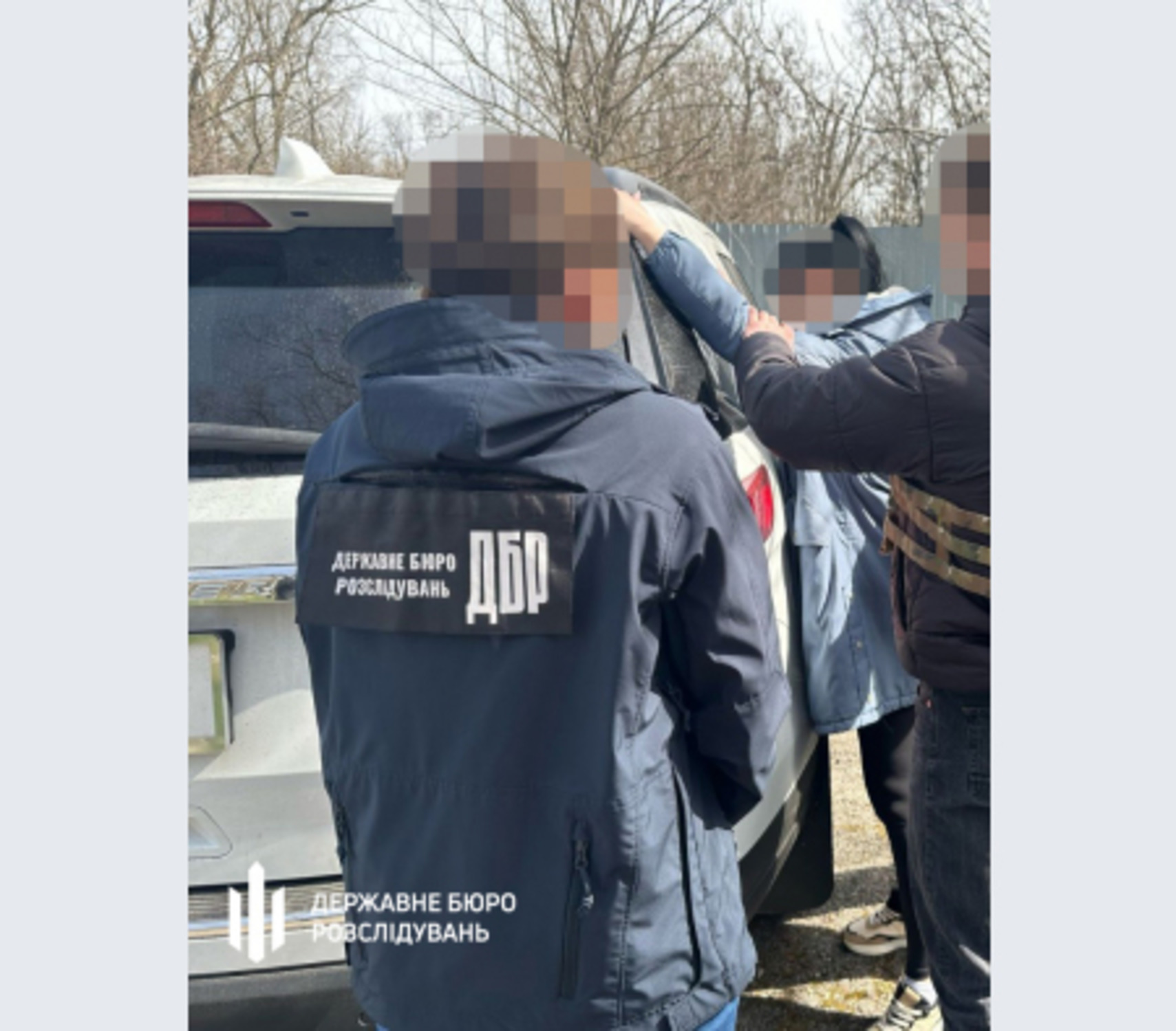 Затримання правоохоронниці.