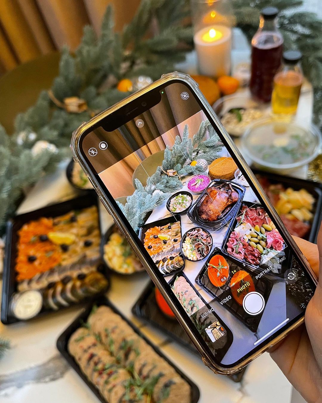 Где заказать новогодние блюда с доставкой в Одессе. Праздничное меню в ресторане MAMAN. Фото: instagram.com/maman.rest