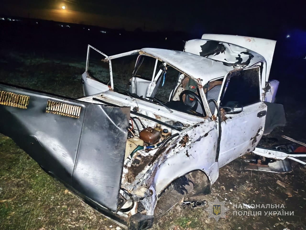 Автомобиль после ДТП.