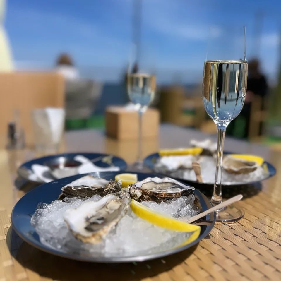 Устрицы в ресторане "Устрицы Скифии".