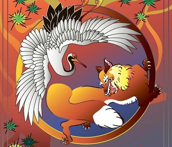 Спектакль "Легенда про лисицу и журавля".