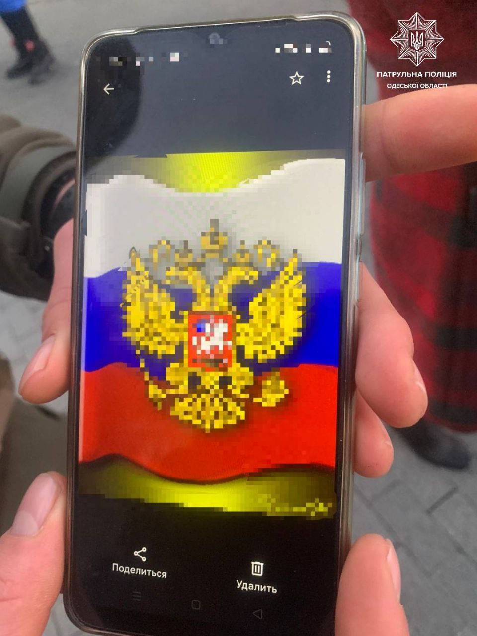 У центрі Одеси затримали агітаторку "російського світу".