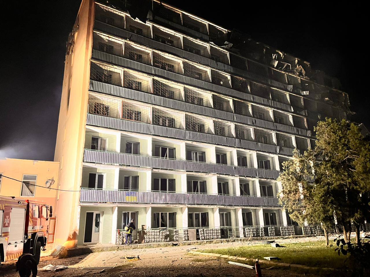 Последствия обстрелов Одесской области 28 сентября.