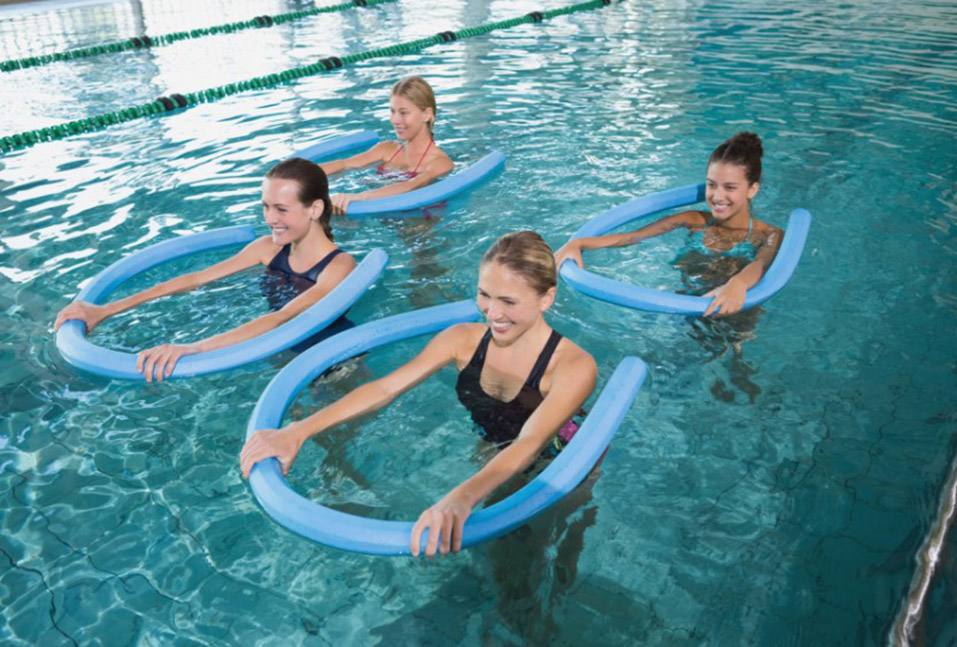 Бассейн в Aqua Paradise.